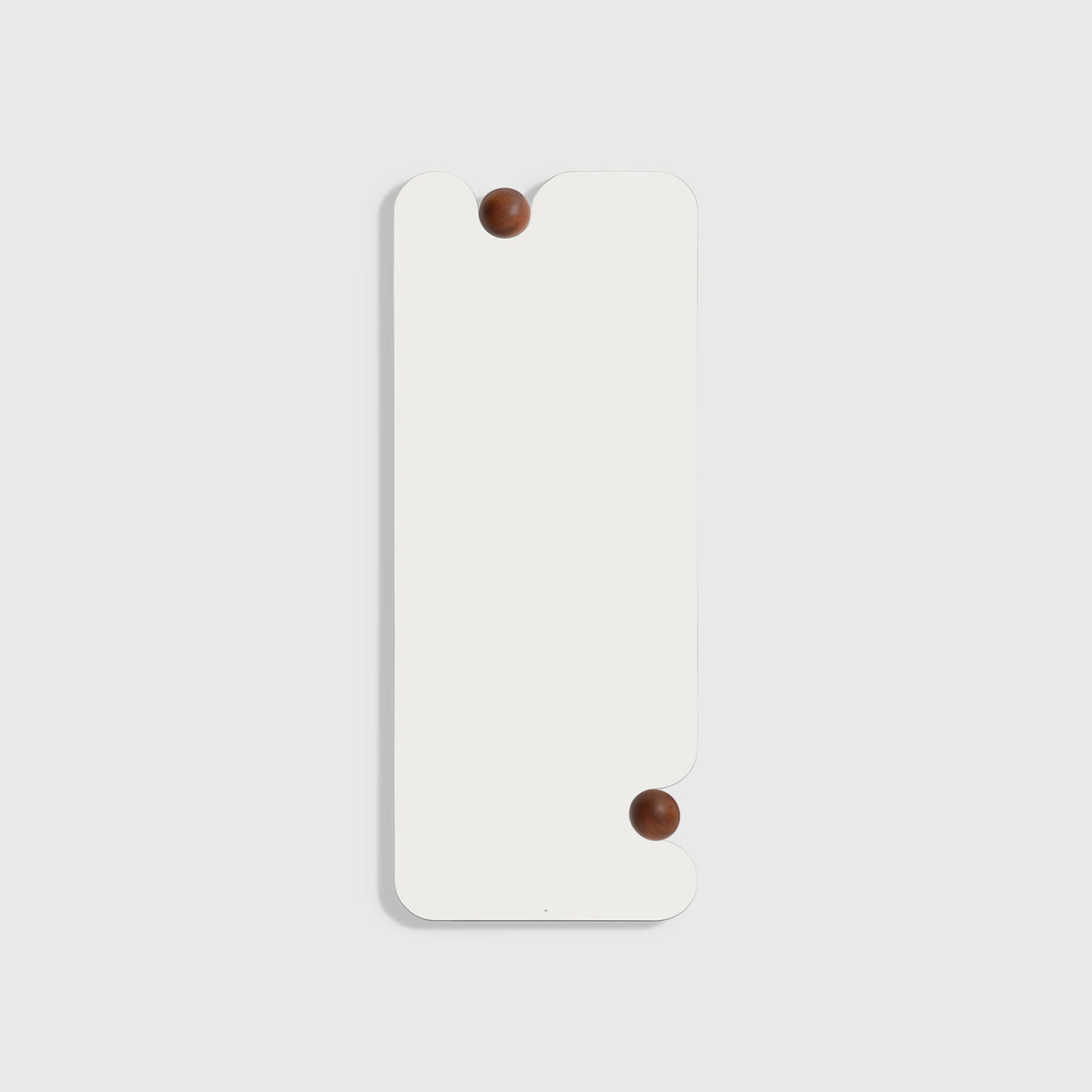 Biggest Squeeze Mirror, Walnut
